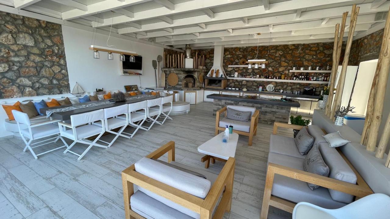 Theros Luxury Villas Damatria Экстерьер фото